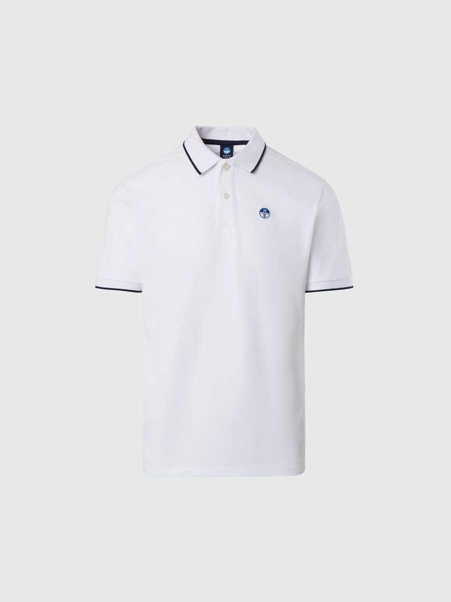 polo majica z vzorcem ovratnika