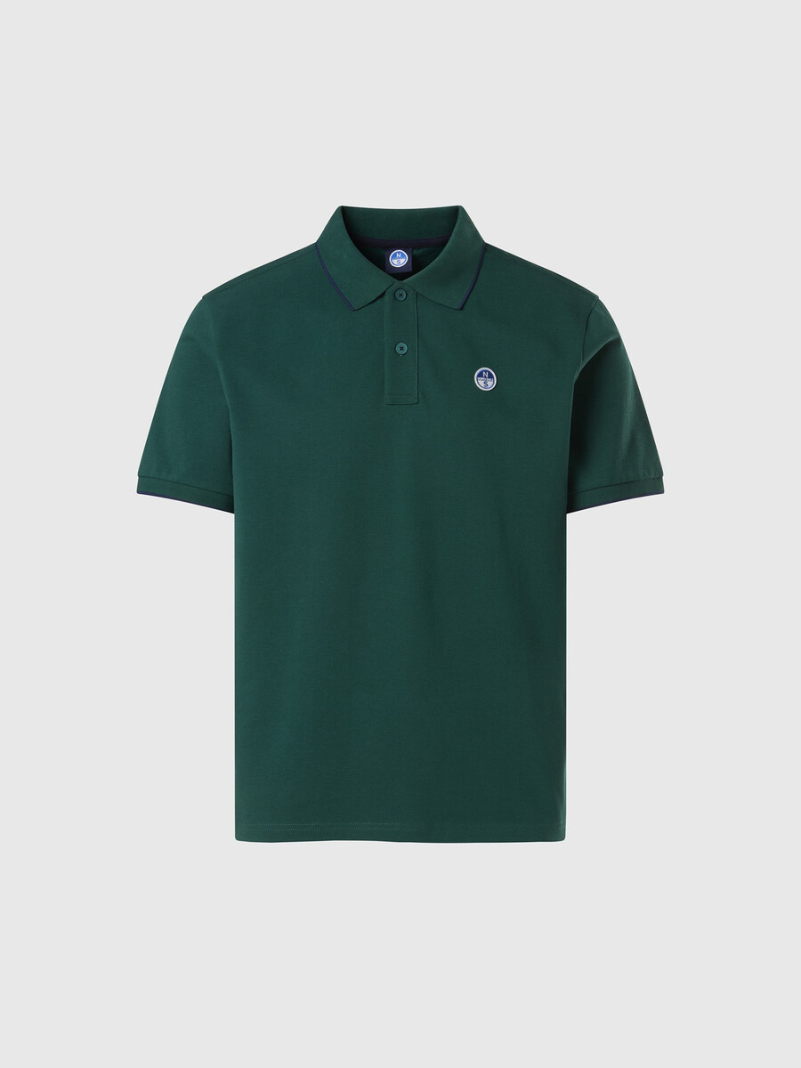 polo majica z vzorcem ovratnika