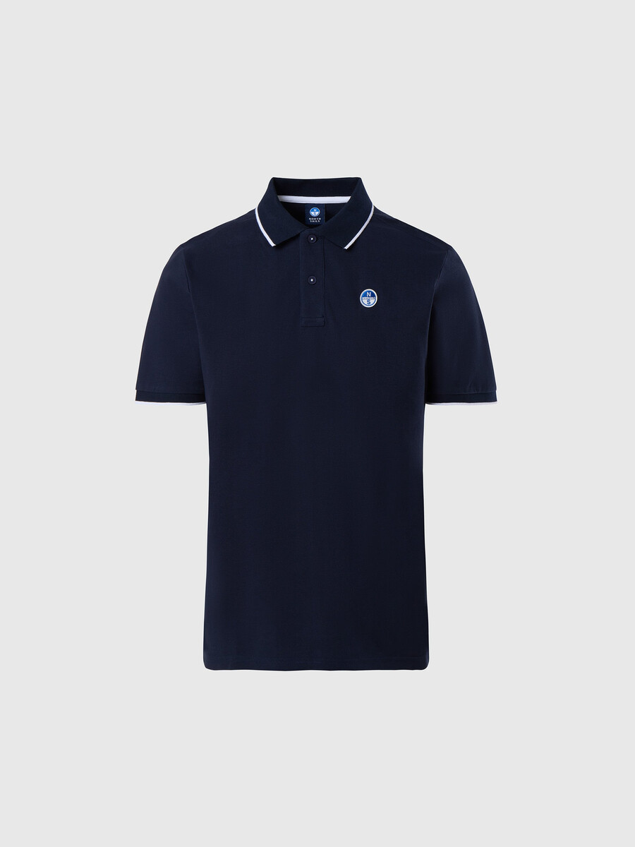 polo majica z vzorcem ovratnika