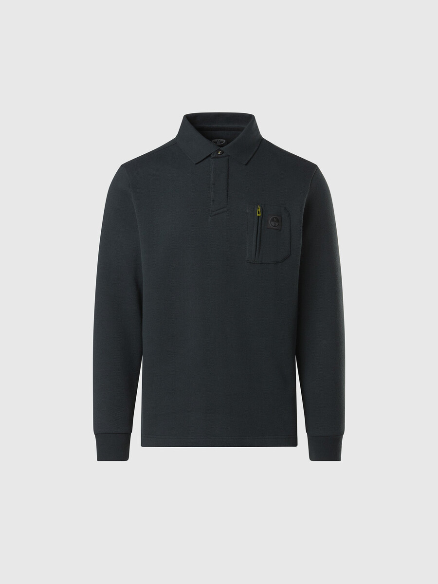 polo majica z žepom na prsih