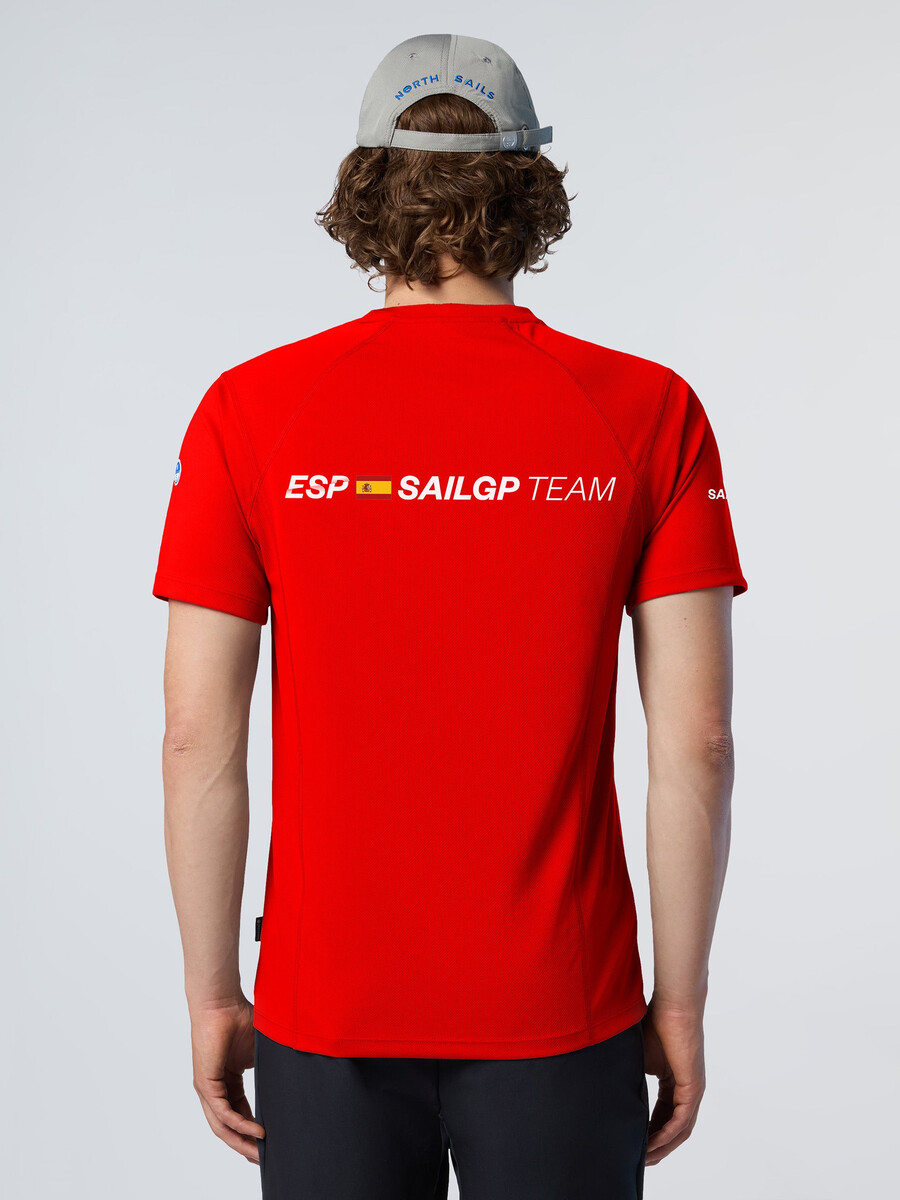 majica s kratkimi rokavi sailgp spain regatta tech